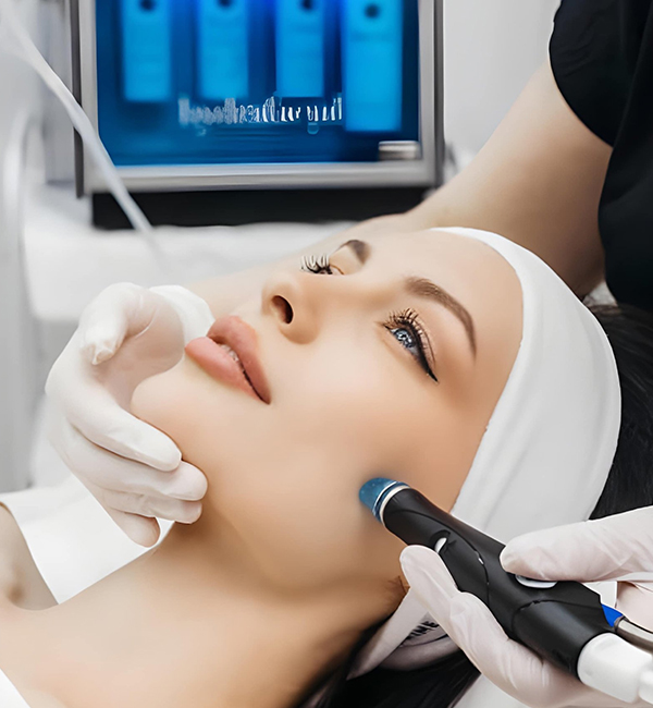 Hydrafacial treatment and consultation