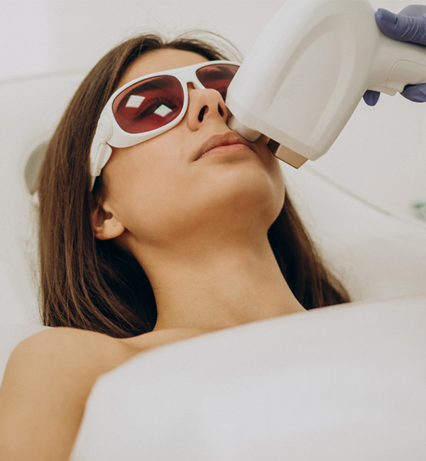 Laser Hair Reduction treatment and consultation