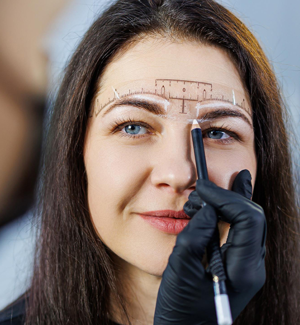 Brow lift surgery consultation and treatment planning