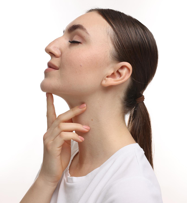 Chin augmentation surgery consultation and treatment planning